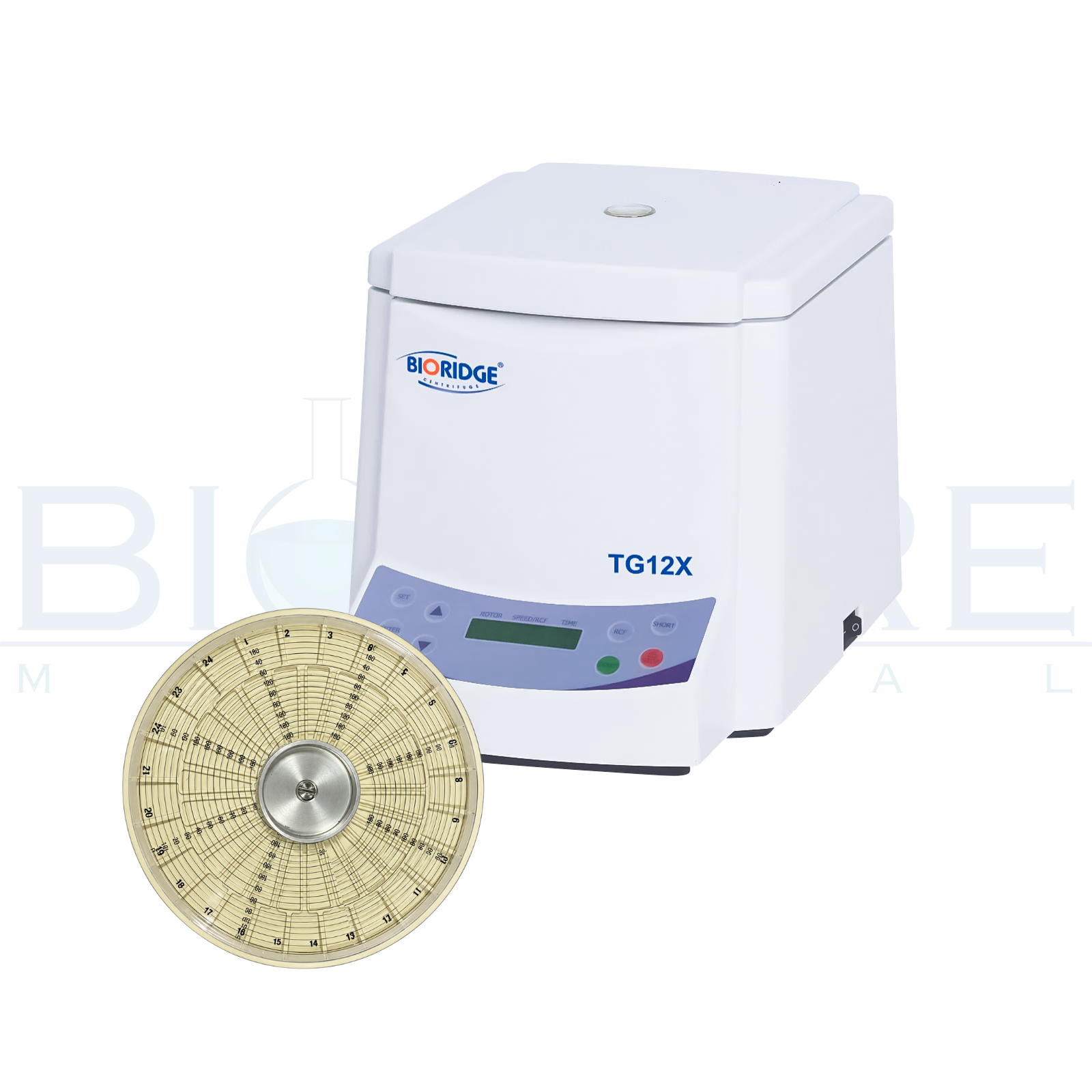Centrífuga Digital Microhematocrito TG-12X | BIORIDGE
