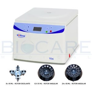 Centrífuga Digital TD4 para tubos de ensayo | BIORIDGE