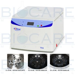 Centrífuga TD4 para 12 Tarjetas de Gel | Bioridge