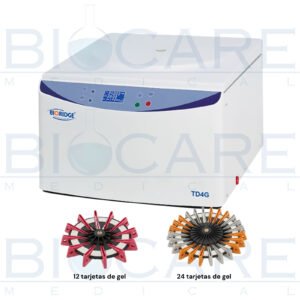 Centrífuga TD4G Bioridge | 24 Tarjetas de Gel | Bioridge