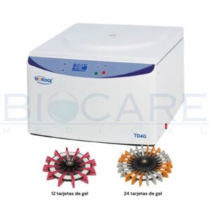 Centrífuga TD4G Bioridge | 24 Tarjetas de Gel | Bioridge