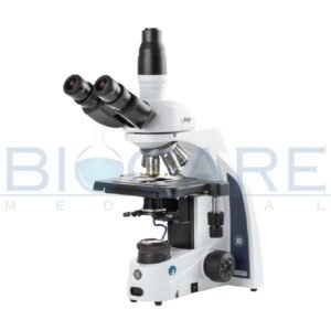 Microscopio trinocular EUROMEX IS-1153-PLI-DF para campo oscuro.